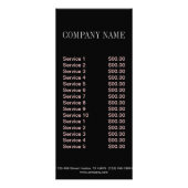 Zuhauseerneuerung Realtor-Poolwartung Werbekarte (Hinten)