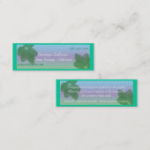 Zuhausekrankenpflege Mini Visitenkarte (Vorne/Hinten)