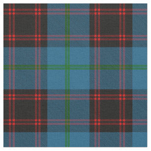 Zuhausetartan-Druck Stoff