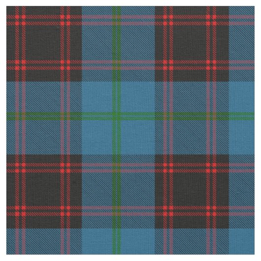 Zuhausetartan-Druck Stoff (Nahaufnahme)