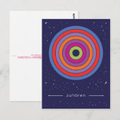 zuhören postkarte (Vorne/Hinten)