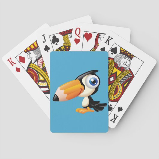 Zujava Toucan Spielkarten (Rückseite)
