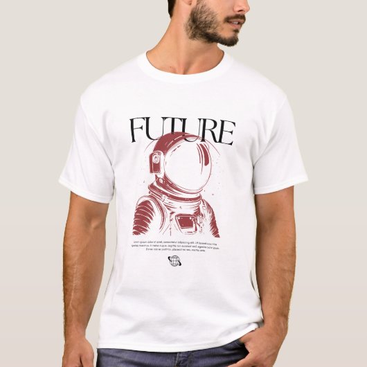 Zukunft beginnt jetzt T-Shirt (Vorderseite)