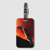 Zukunft bemannter Mars-Auftrag Olymp Mons Gepäckanhänger (Vorderseite Vertikal)