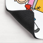 Zukunft-berühmter Autor Mousepad (Ecke)