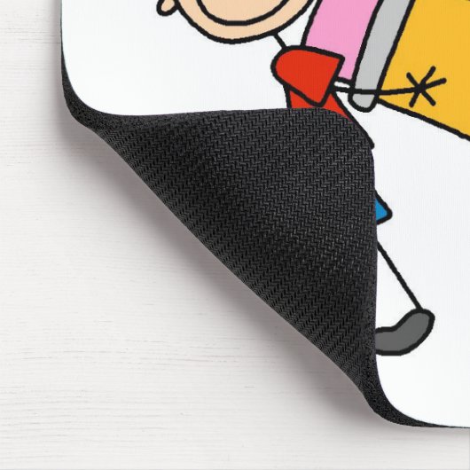 Zukunft-berühmter Autor Mousepad (Ecke)