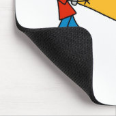 Zukunft-berühmter Autor Mousepad (Ecke)