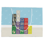 Zukunft Chemisters Blocks Geschenktasche Große Geschenktüte (Rückseite)