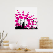 Zukunft der Dystopie Poster (Küche)