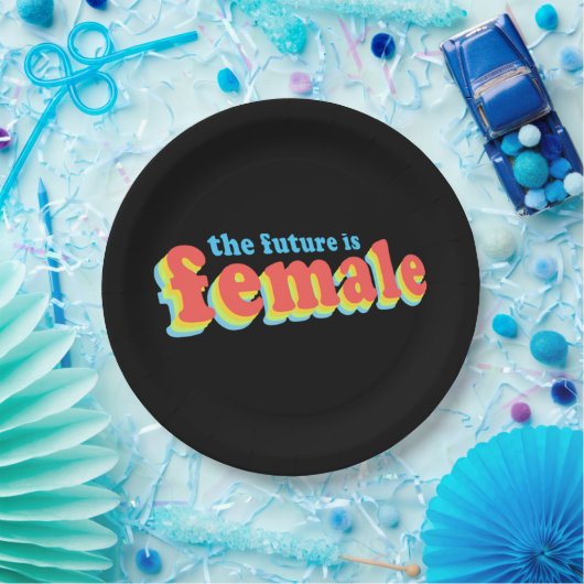 Zukunft der Frauen 85 Pappteller (Party)