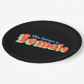 Zukunft der Frauen 85 Pappteller (Schrägansicht)