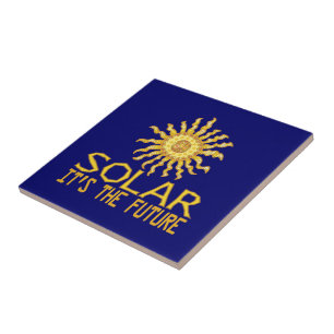 Zukunft der Solarenergie Fliese