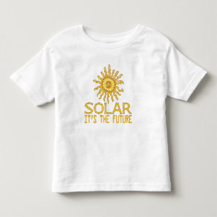 Zukunft der Solarenergie Kleinkind T-shirt