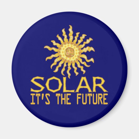 Zukunft der Solarenergie Magnet (Vorne)