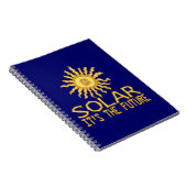 Zukunft der Solarenergie Notizblock (Rechte Seite)