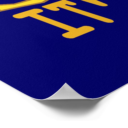 Zukunft der Solarenergie Poster (Ecke)