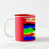 Zukunft der Weihnachtswelt - Tasse (Links)
