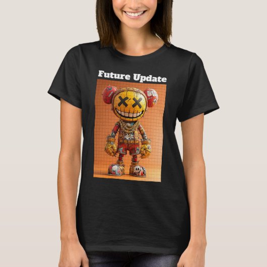 Zukunft des Roboters V1 T-Shirt (Vorderseite)