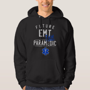 Zukunft EMT Dann Rettungssanitäter EMS Ersthelfer Hoodie