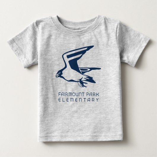 Zukunft Falken! Baby T-shirt (Vorderseite)