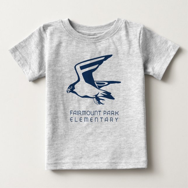 Zukunft Falken! Baby T-shirt (Vorderseite)
