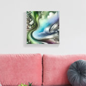 Zukunft Flora Leinwanddruck (Insitu (Wohnzimmer))