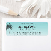 Zukunft Frau Blue Beach Wedding Rücksendeadresse (Insitu)