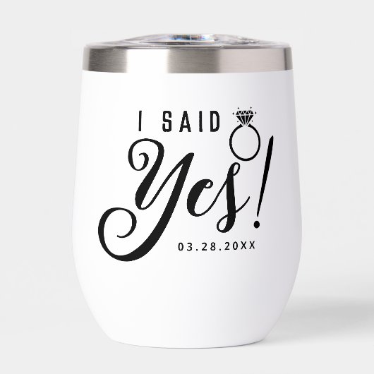 Zukunft Frau Bride, Fiancé Verlobung Geschenk Cust (Vorderseite)