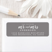 Zukunft Frau Flannel Gray Wedding Rücksendeadresse (Insitu)