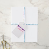 Zukunft Frau hinzufügen namebride Hochzeit Bachelo Geschenkanhänger (Mit Garn)