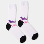 Zukunft Frau hinzufügen namebride Hochzeit Bachelo Socken (Rechts)