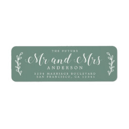 Zukunft Frau Script Dusty Green Rücksendeadresse