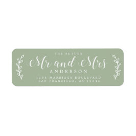 Zukunft Frau Scrirel Laurel Green Rücksendeadresse