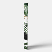 Zukunft Frau Tropenblatt und Typografie Case-Mate iPhone Hülle (Rückseite / Rechts)