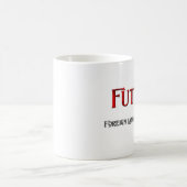 Zukunft-Fremdsprache-Lehrer Kaffeetasse (Mittel)