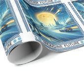 Zukunft Geschenkpapier (Rolleneckpunkt)