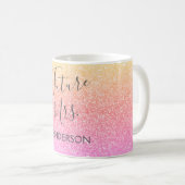 Zukunft Glitzer Bride Kaffee oder Tea Cup Kaffeetasse (VorderseiteRechts)