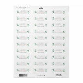 Zukunft Herr 2 Grooms Wedding Rücksendeadresse (Vorne)