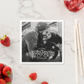 Zukunft Herr & Frau Winter Verlobung Serviette (Beispiel)