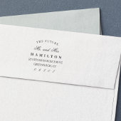 Zukunft Herr und Frau | RÜCKSENDEADRESSE Permastempel