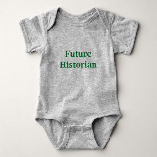 Zukunft Historiker Baby Strampler