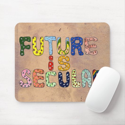 ZUKUNFT IST SEKULÄR MOUSEPAD (Mit Mouse)