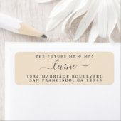 Zukunft Ivory Wedding Rücksendeadresse (Insitu)