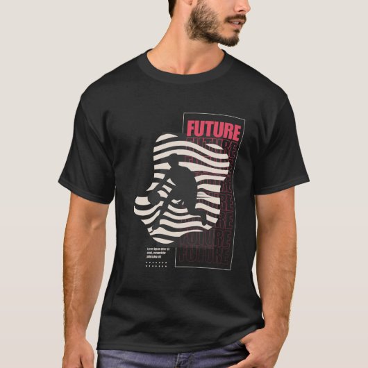 Zukunft ohne Grenzen T-Shirt (Vorderseite)