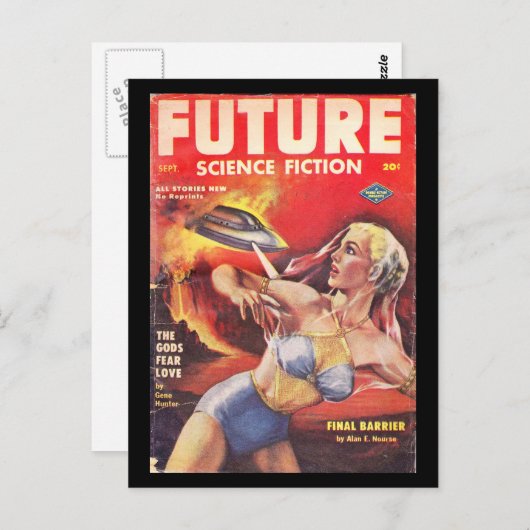 Zukunft (Reihe 2) v03 n03 (1952-09.Columbia)_Pulp Postkarte (Vorne/Hinten)