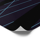 Zukunft rückgängig machen. Sci-Fi-Hintergrund im 8 Poster (Ecke)