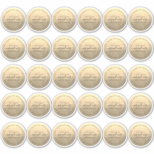 Zukunft Rücksendeadresse 2 Zoll Sticker 30x (Vorderseite)