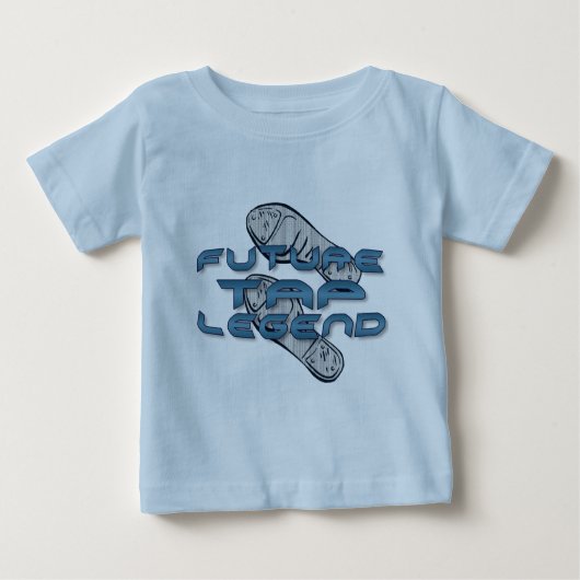 Zukunft sticht Legende an Baby T-shirt (Vorderseite)