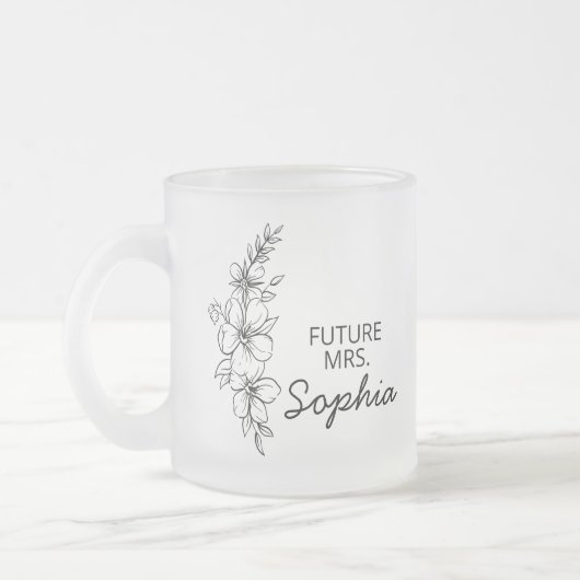 Zukunft Tasse Bride Tasse Personalisiert Zukunft (Links)