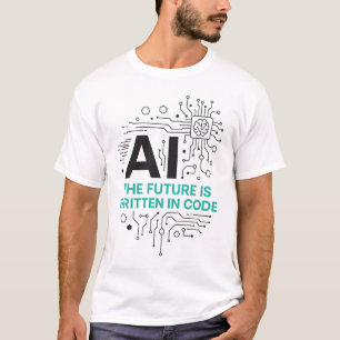 Zukünftig im Code-T-Shirt geschrieben Tech Proph T-Shirt